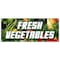 Signmission FRESH VEGETABLES BANNER SIGN produce farmer market picked veg organic B-120 Fresh Vegetables - alternate 1